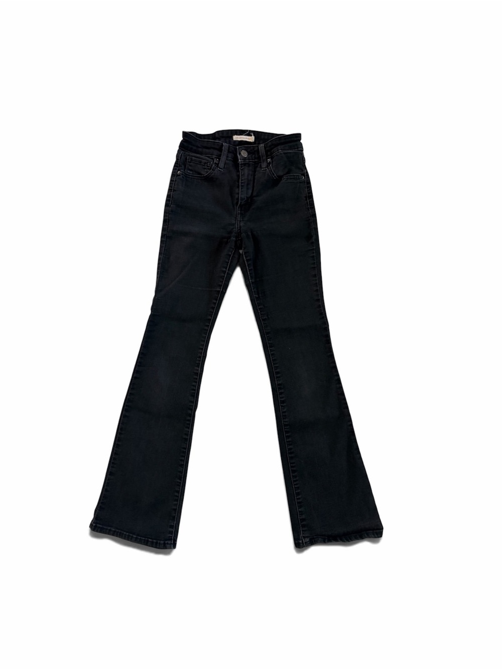 Levi's Black Flared High-Rise Jeans